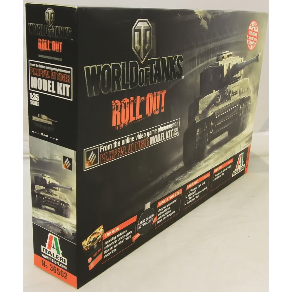 Italeri 36502 - World of Tanks "PZ Tiger"