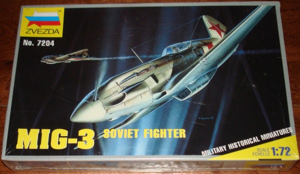 Zvezda 7204 - Mig-3 soviet fighter