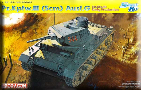 Dragon 6639 - Pz. Kpfw III (5 cm) Ausf. G.