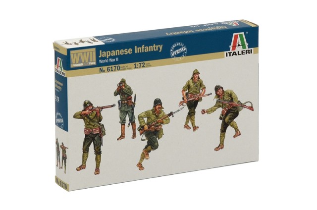 Italeri 6170 - WWII Japanese Infantry