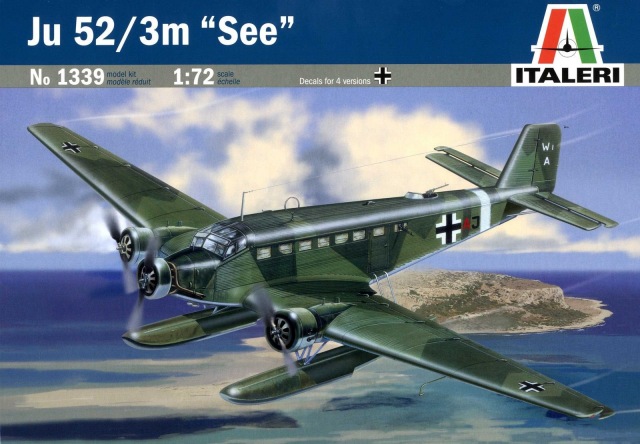 Italeri 1339 - JU 52/3M "See"
