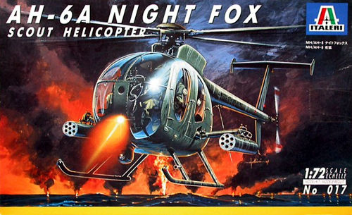 Italeri 0017 - AH-6A Night Fox