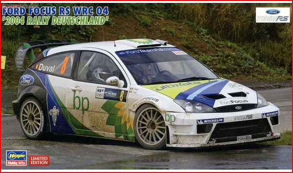 Hasegawa 20263 - Ford Focus RS WRC 04 model kit