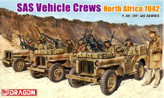 Dragon 6682 - Sas Vehicle Crews Africa 1942