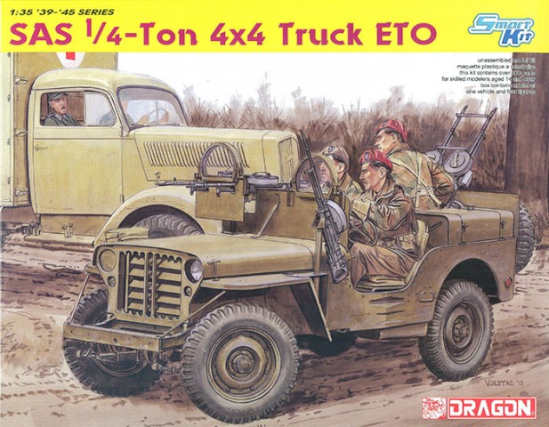 Dragon 6725 - Sas Raider 4/4 Truck Eto