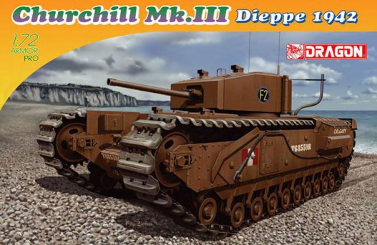 Dragon 7510 - Churchill MK. III Dieppe 1942