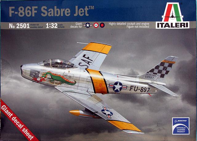 Italeri 2501 - F-86F Sabre Jet