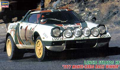 Hasegawa 25032 - Lancia Stratos HF "1977 Monte-Carlo rally winne