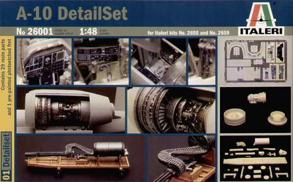Italeri 26001 - A-10 Super detail set