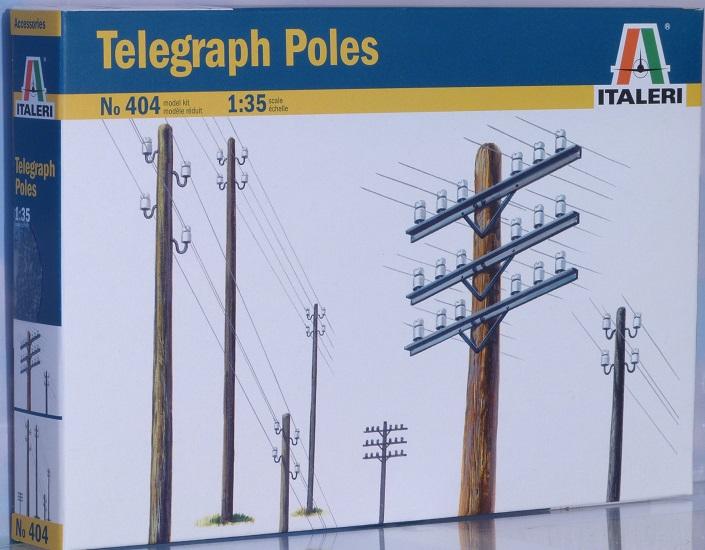 Italeri 0404 - Telegraph poles