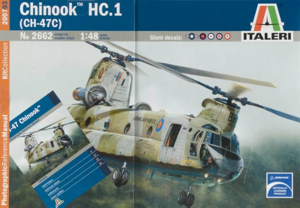 Italeri 2662 - Chionook HC.1