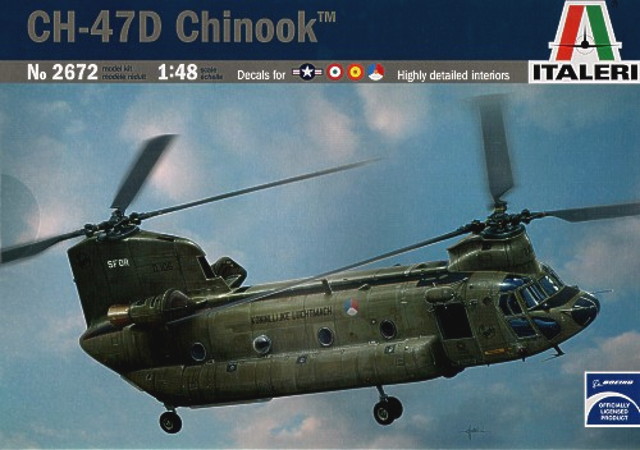 Italeri 2672 - CH-47D Chinook