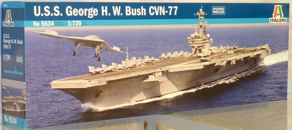 Italeri 5534 - U.S.S. George H.W. Bush CVN-77