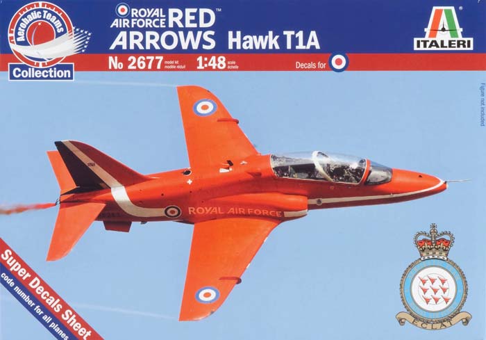 Italeri 2677 - Hawk T. Mk. 1 red arrows
