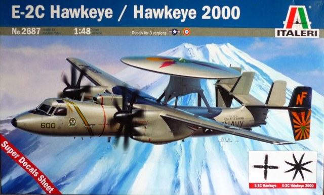 Italeri 2687 - E-2C Hawkeye / Hawkeye 2000