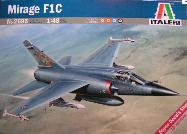 Italeri 2695 - Mirage F 1C