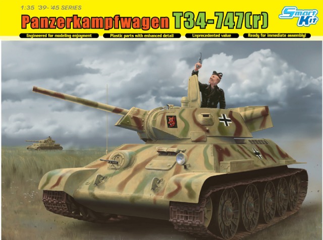 Dragon 6449 - Panzerkampfwagen T34 - 747 MOD. 42