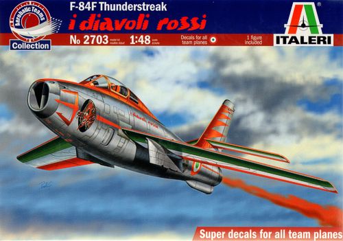 Italeri 2703 - F-84 Thunder Diavoli Rossi