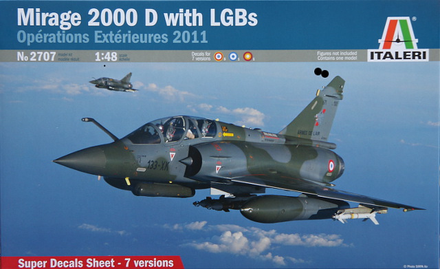 Italeri 2707 - Mirage 2000 Operazione Libia