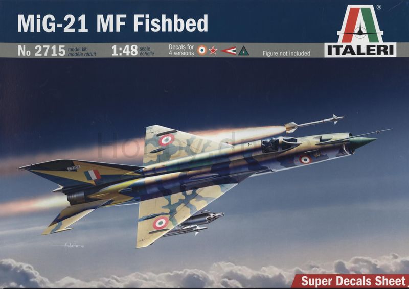 Italeri 2715 - MIG-21MF Fishbed