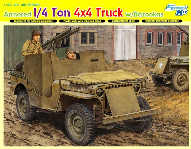 Dragon 6748 - 4x4 Armored truck w/Bazooka