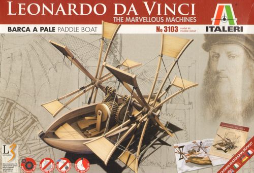 Italeri 3103 - Barca a pale