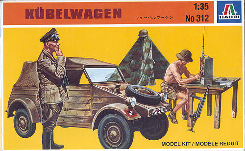 Italeri 312 - VW Typ 82 Kubelwagen