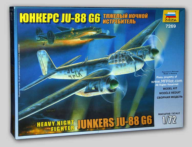 Zvezda 7269 - Junkers JU-88G6