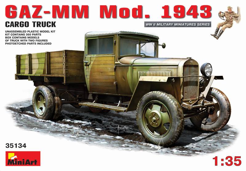 MiniArt 35134 - GAZ-MM Mod. 1943