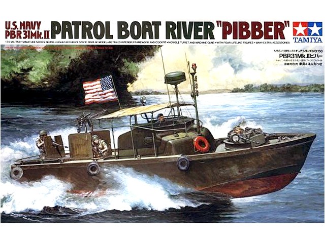 Tamiya 35150 - Patrol boat river "PIBBER"