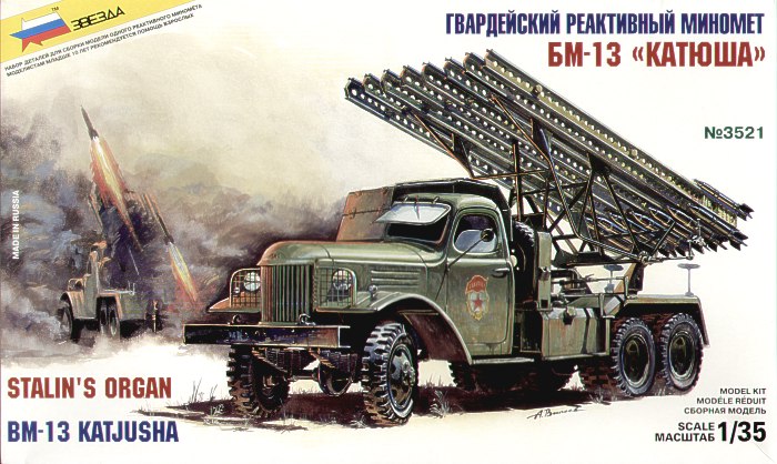 Zvezda 3521 - BM-13 Katjusha