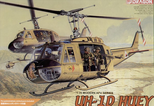 Dragon 3538 - UH-1D HUEY