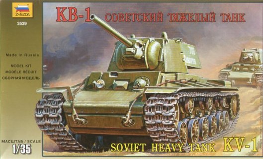 Zvezda 3539 - KV-1 Soviet Heavy Tank
