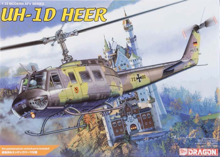 Dragon 3542 - uh-1d heer