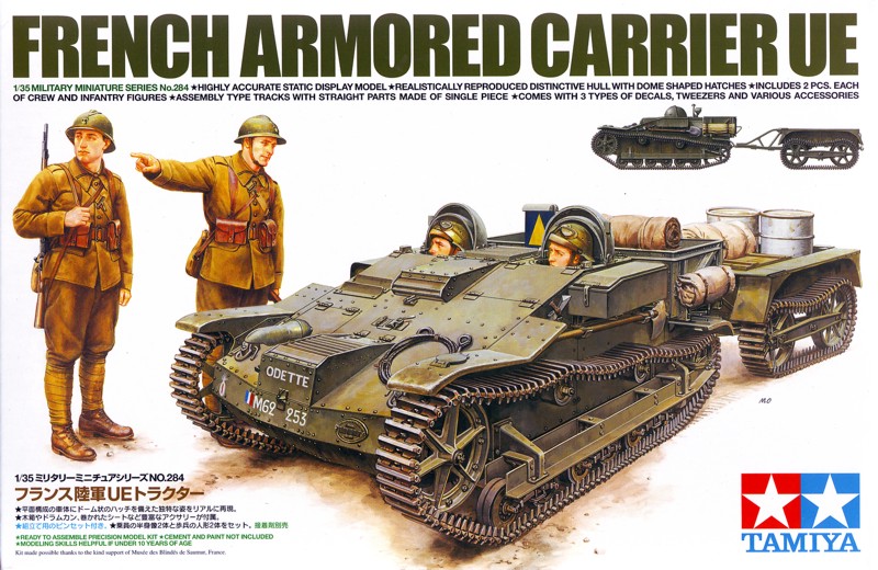 Tamiya 35284 - French armored carrier UE