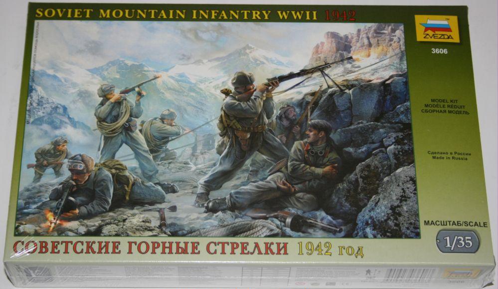 Zvezda 3606 - Soviet mountain infantry WWII