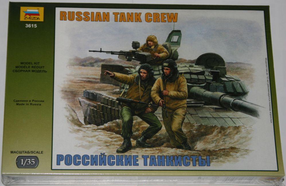 Zvezda 3615 - modern tank crew