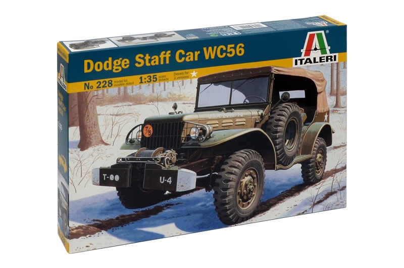 Italeri 0228 - Dodge Staff Car  WC56