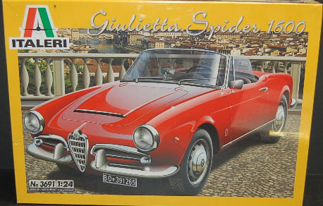 Italeri 3691 - Giuletta spider 1600