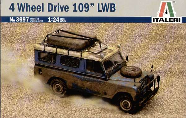 Italeri 3697 - 4 wheel drive 109 LWB