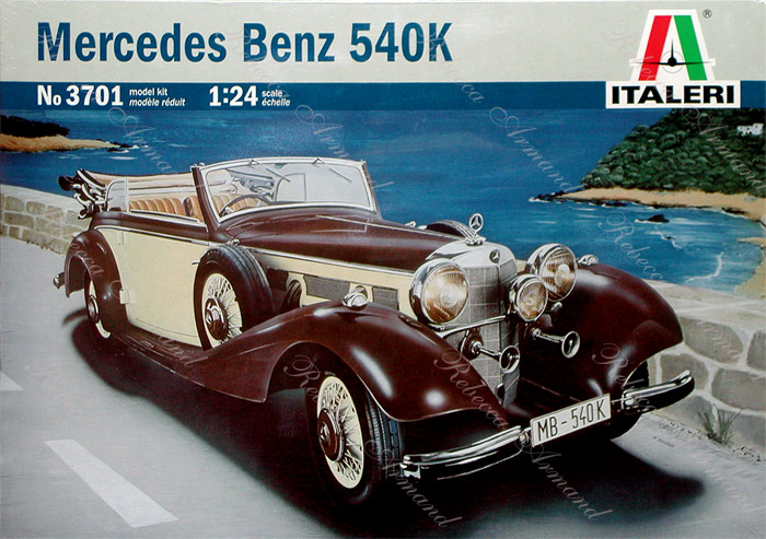 Italeri 3701 - Mercedes Benz 540K