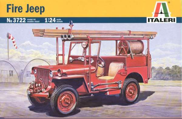 Italeri 3722 - fire jeep