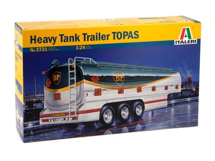 Italeri 3731 - Heavy tank trailer topas