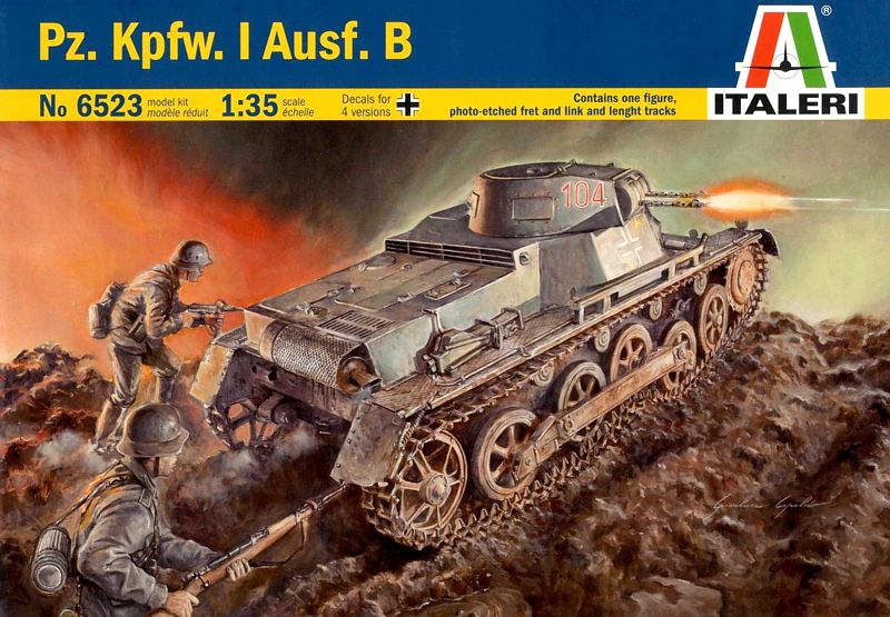 Italeri 6523 - Pz. Kpfw. I Ausf. B