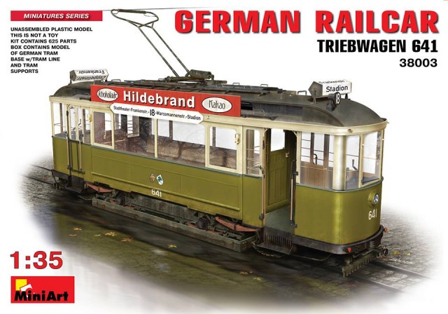 MiniArt 38003 - German Railcar Triebwagen 641