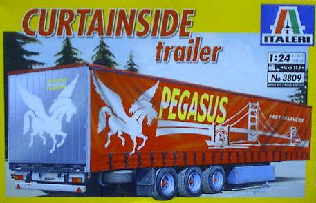 Italeri 3809 - Curtainside trailer