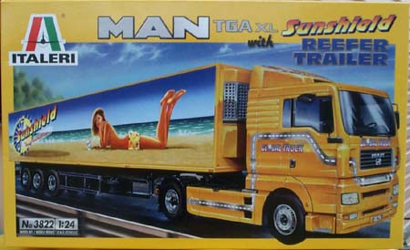 Italeri 3822 - Man WTopas tank Trailer