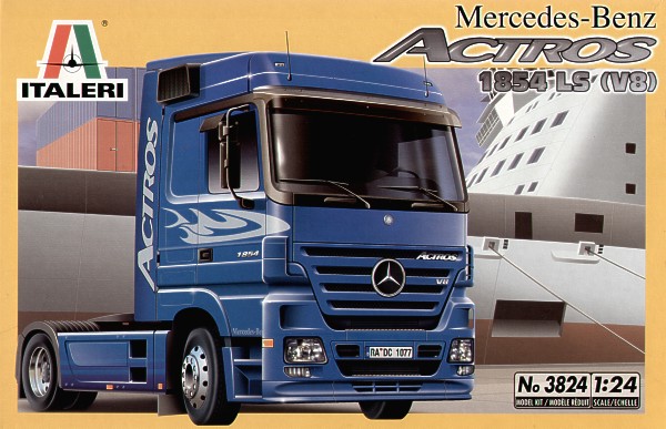 Italeri 3824 - Mercedes Benz actros 1854 LS (V8)