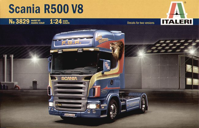 Italeri 3829 - Scania R500 V8