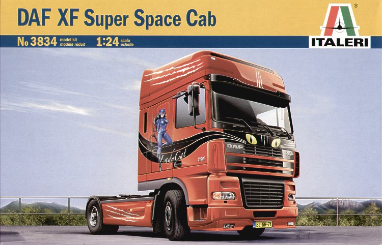 Italeri 3834 - Daf XF 95 Super cab '04